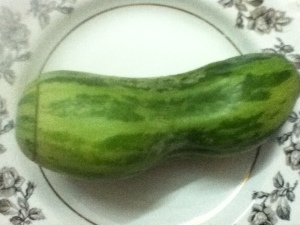 Cucumber? The first one